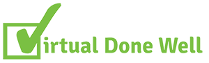 Virtual Done Well Logo